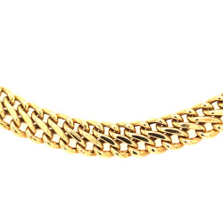 Pre Owned Hollow Link Necklet ZX36